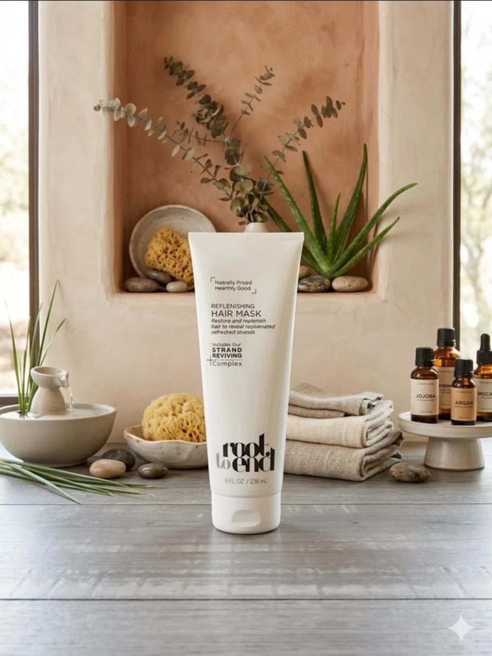 Replenishing Hair Mask — White